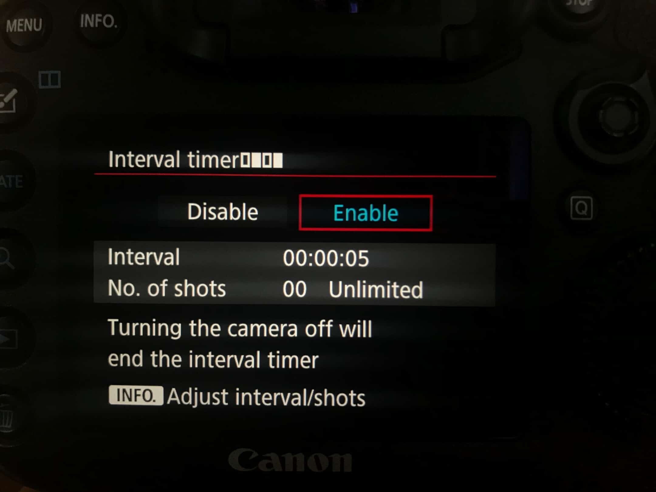 How to set the Canon presets on your 7D mark ii - espenhelland.com